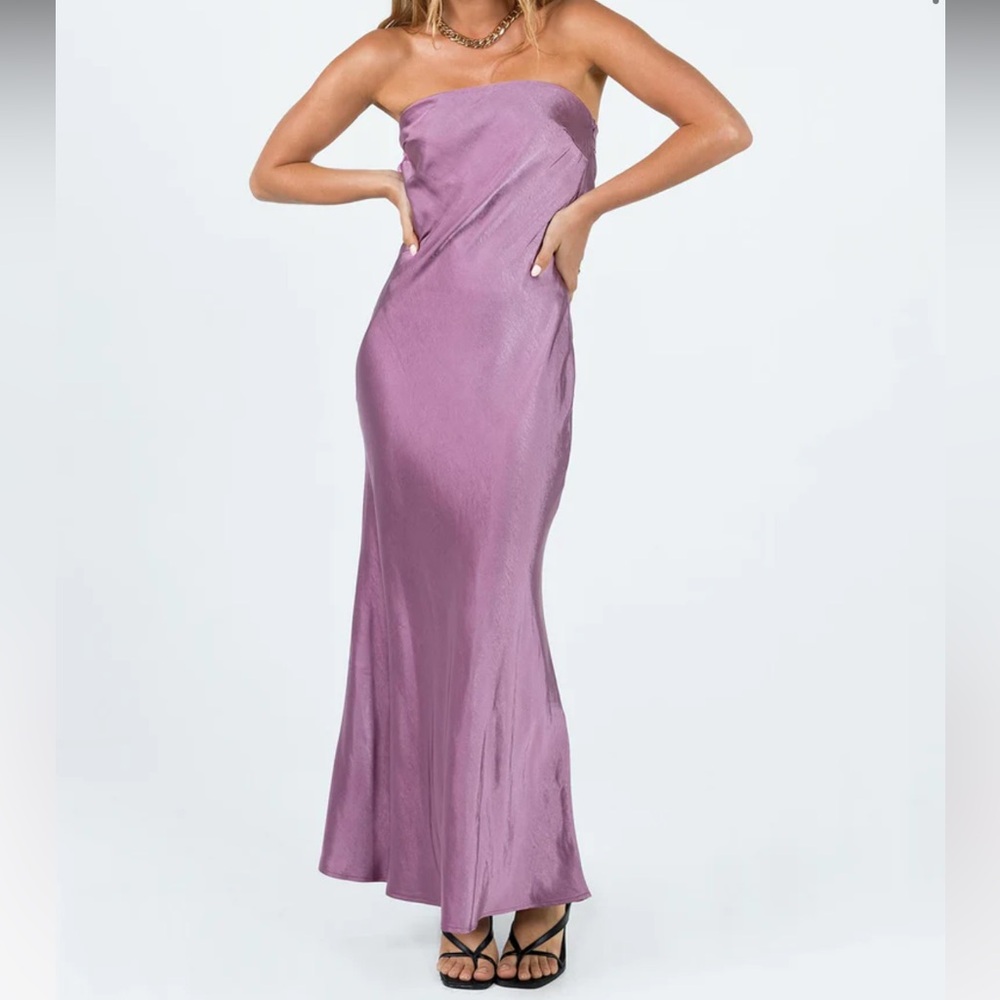 princess polly haley maxi dress mauve